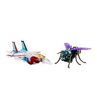 Transformers Bwvs-08 Ghost of Starscream vs Waspinator Set of 2 Premium Finish | Transformers: Beast Wars