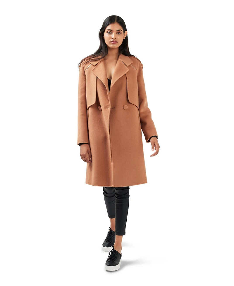 Belle & Bloom Women's Palm City Wool Blend Coat