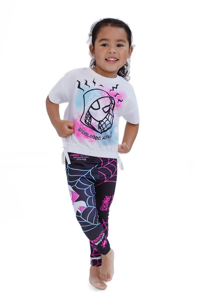 Marvel Spider-Man T-Shirt and Leggings Outfit Set