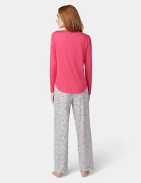 Hue Women's 2-Pc. Timeless Soft Jersey Packaged Pajama Set