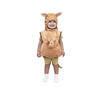 Dress Up America Kangaroo Hooded Romper Costume