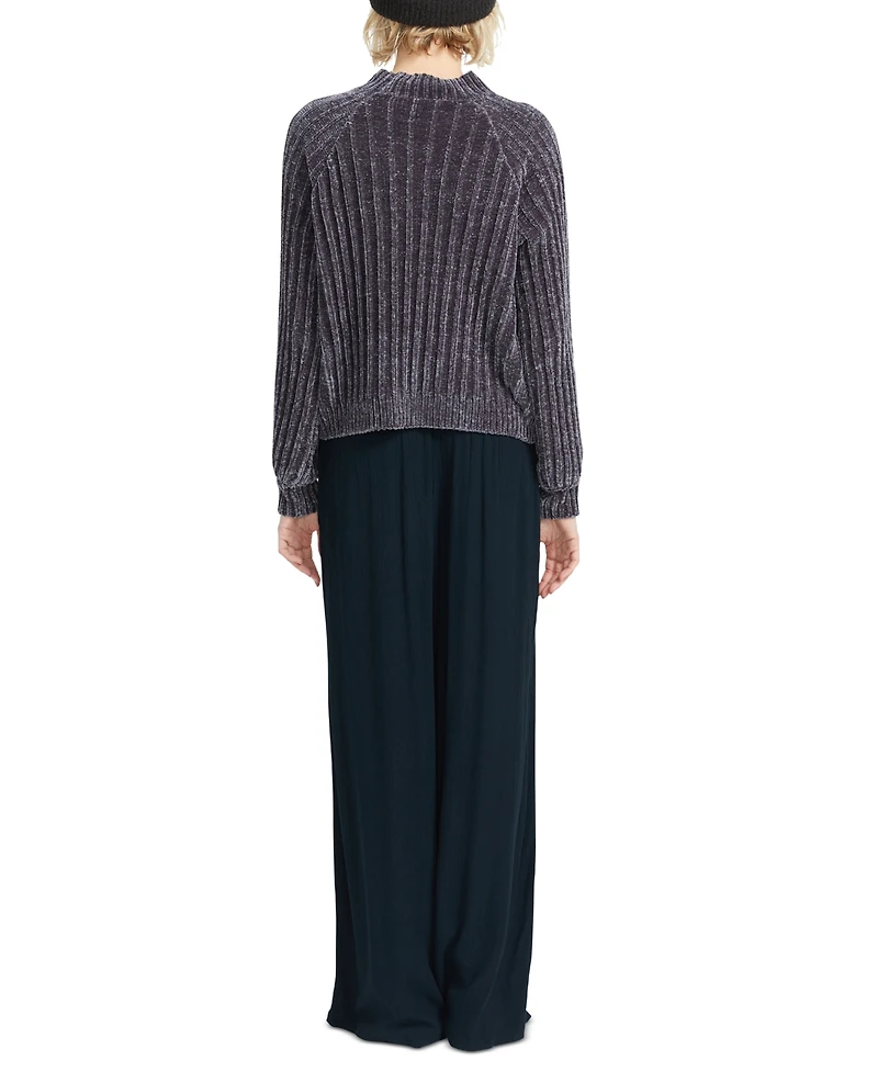 Volcom Juniors' Mock-Neck Chenille Sweater