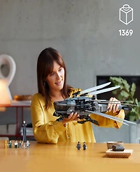 Lego Icons Dune Atreides Royal Ornithopter Build and Display Set 10327, 1369 Pieces