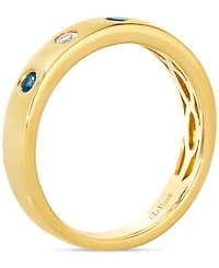 Le Vian Anywear Everywear Blueberry Sapphire (1/6 ct. t.w.) or Pink Sapphire (1/6 ct. t.w.) & White Sapphire (1/10 ct. t.w.) Ring in 14k Honey Gold (a