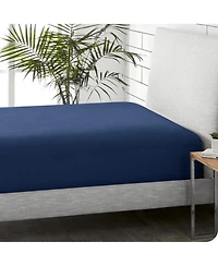 Bare Home Cotton Flannel Fitted Sheet, Twin