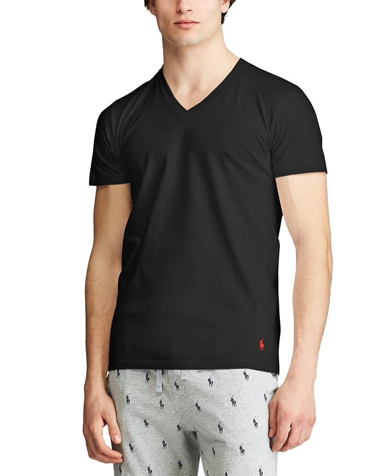Polo Ralph Lauren Men's 5-Pack Classic-Fit V-Neck Undershirts