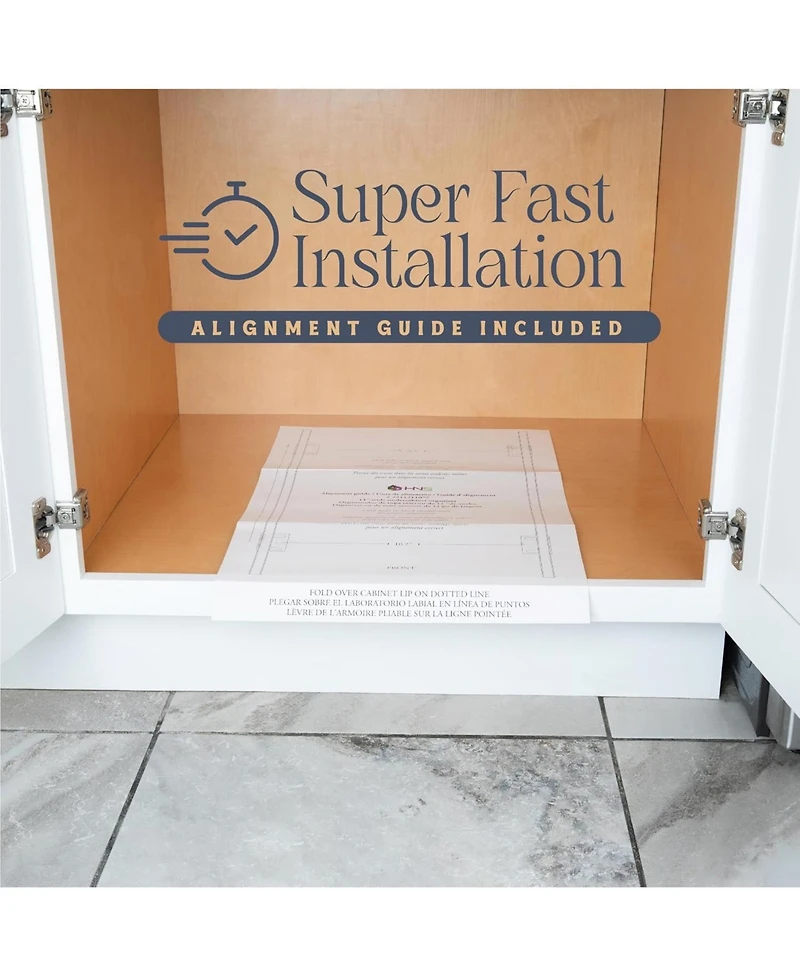 Florida Brands Pull Out Cabinet Organizer with Chrome Finish x 21 In