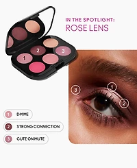 Mac Connect In Colour Eye Shadow Palette - Rose Lens