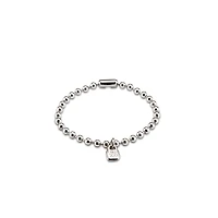 UNOde50 Sterling Silver and 18K Gold-Plated Ball Shaped Bracelet