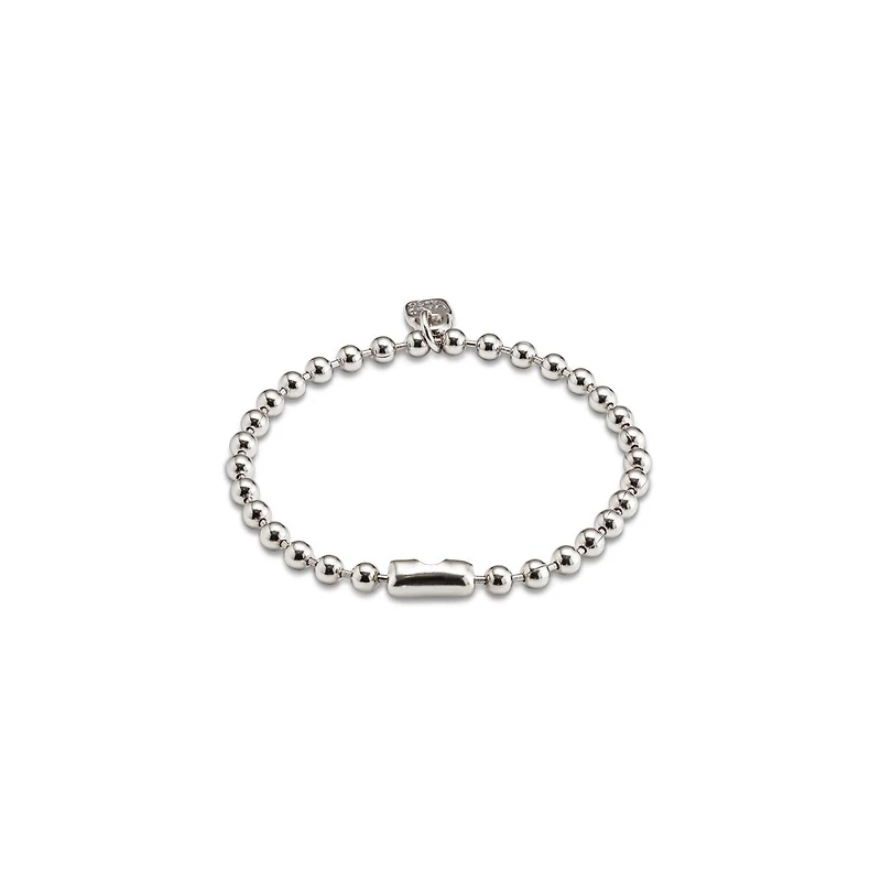 UNOde50 Sterling Silver and 18K Gold-Plated Ball Shaped Bracelet
