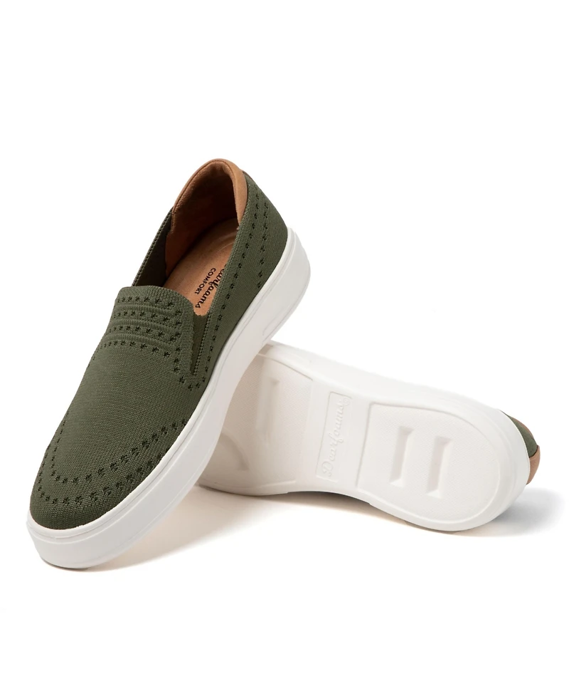 Dearfoams Women's Sophie Slip-On Sneaker