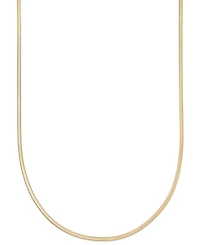 Macy's Diamond Cut Snake Chain 18" Necklace (3mm) in 10k Yellow Gold