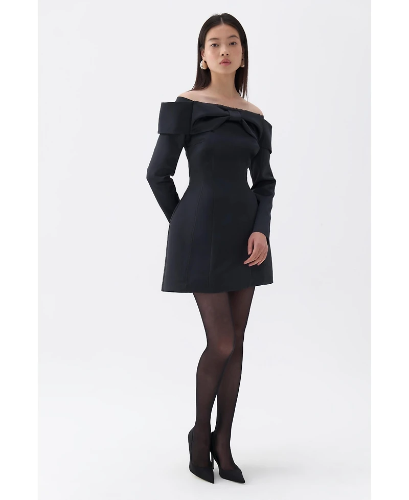 Nocturne Women's Off the Shoulder Minidress
