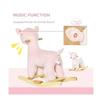 Slickblue Best Baby Rocking Horse for Kids Aged 3 to 6 Years Safe and Fun Ride-On Toy