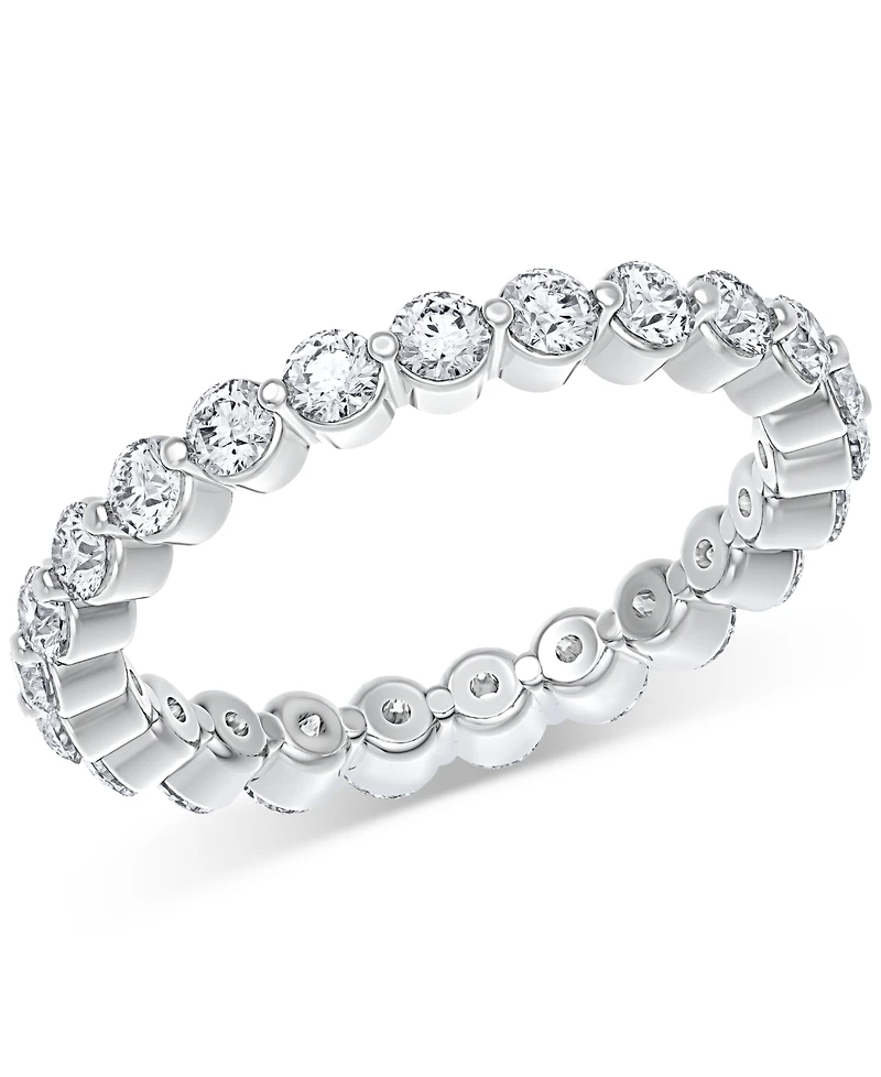 Diamond Eternity Ring (1 ct. t.w.) Platinum or 14k Gold
