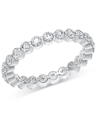 Diamond Eternity Ring (1 ct. t.w.) Platinum or 14k Gold
