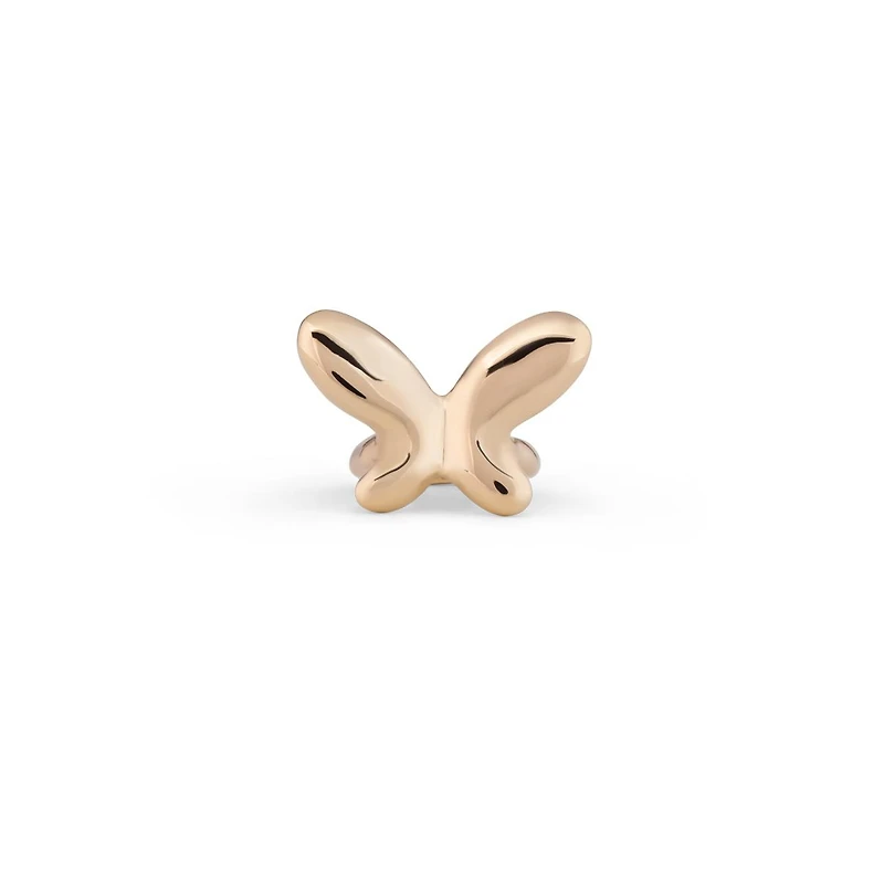 UNOde50 Large Butterfly Shape Metal Alloy Ring
