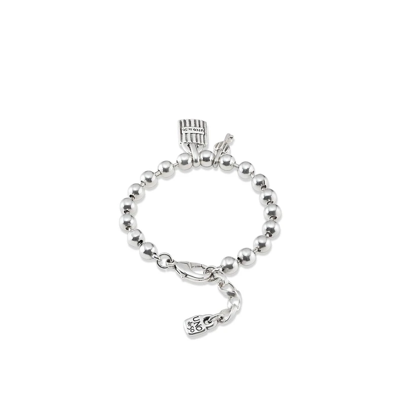 UNOde50 Padlock and Key Charms Bracelet
