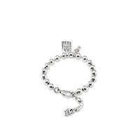 UNOde50 Padlock and Key Charms Bracelet