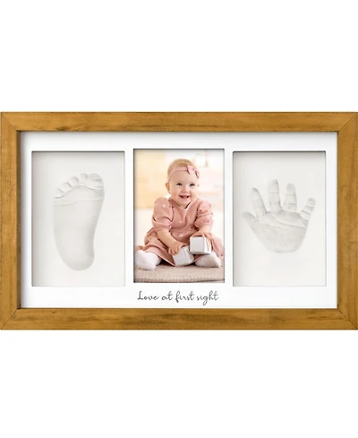Duo Baby Hand and Footprint Kit, Handprint Newborn Photo Frame, Keepsake for New Mom