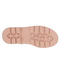 Olivia Miller Girls Harness Lug Sole Boots