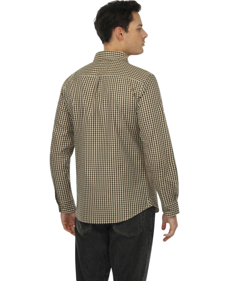 Vustra Men's Mammoth Woods Plaid Button-Down Shirt