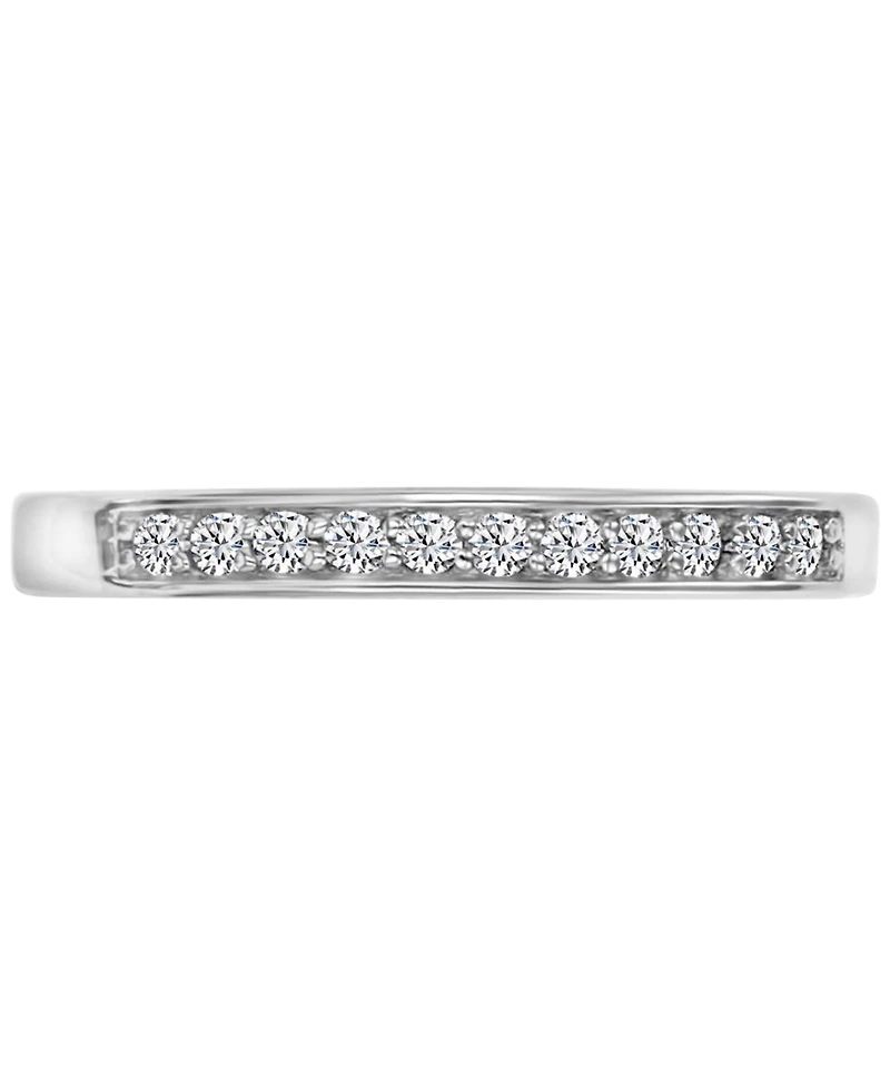Cubic Zirconia Sterling Silver Ring, Exclusively at Macy's