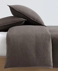 Calvin Klein Melange Flannel 3-Pc. Duvet Cover Set