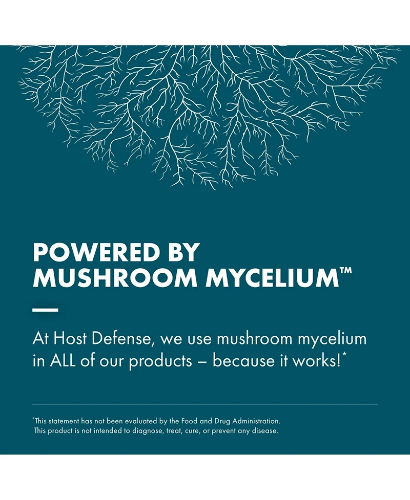 Host Defense Reishi Powder - Mushroom Mycelium Powder - Heart & Immune Health Support Supplement - Mushroom Supplement to Support Energy & Vitality