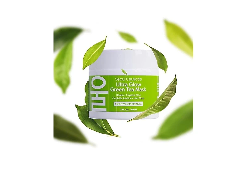 Seoul Ceuticals Korean Skin Care Green Tea Face Mask K Beauty Skincare