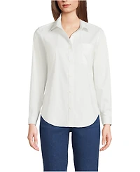 Lands' End Women's Cooling Button Front Shirt