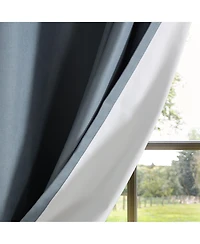 Soft Cotton Feel Twill Polyester Blackout Grommet Pair (2 panels