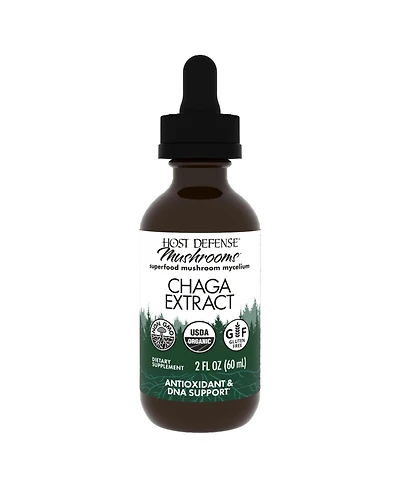 Host Defense Chaga Extract - Immune System Support Supplement - Chaga Mushroom for Antioxidant Activity Support