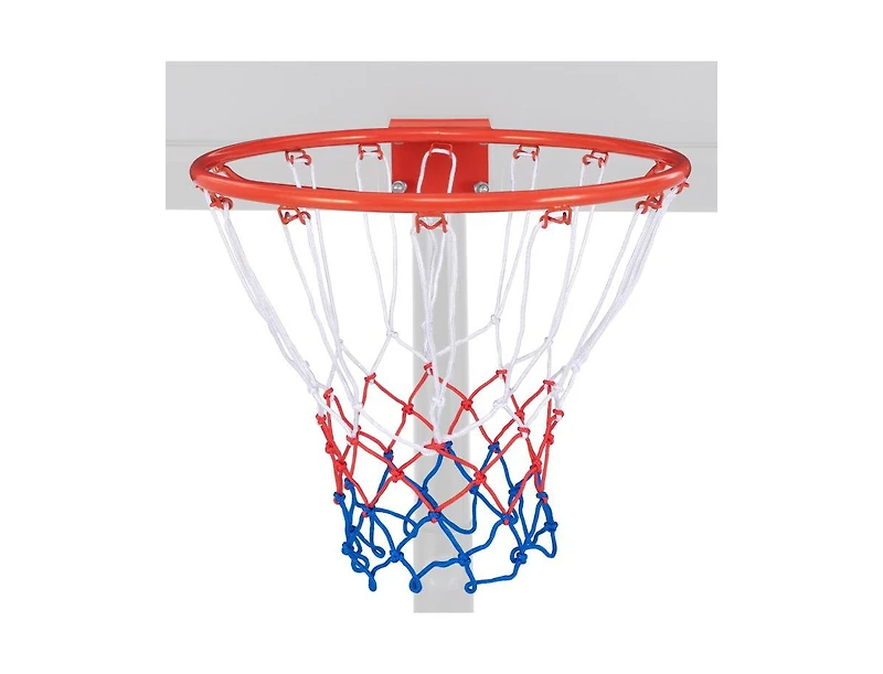Hongge 18 Inch Basketball Rim Goal Replacement with All Weather Net and Mounting Hardware