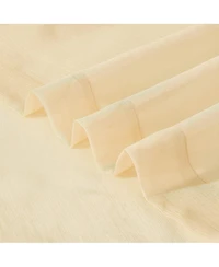 Melrose Semi Sheer Window Panel Set, 110" W x 84" L