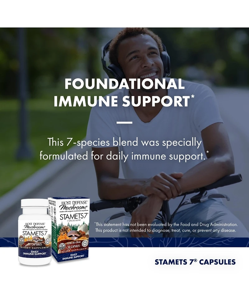 Host Defense Stamets 7 - 7 Species Blend