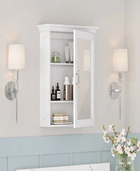 Somerset Wall Cabinet with Mirror