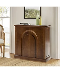 Hulala Home Rando Transitional 35'' Tall 2 - Door Accent Cabinet with Adjustable Shelves