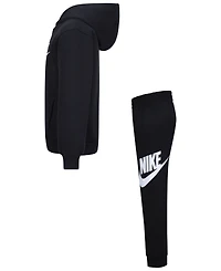 Nike Little Boys Club Fleece 2-Piece Set Logo Hoodie & Sweatpants