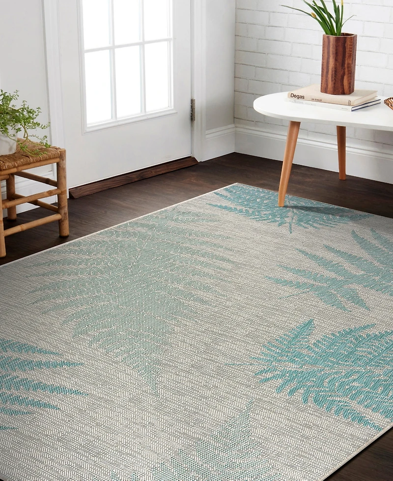 Lr Home Maribel Mbl-648 7'10" x9'10" Outdoor Area Rug
