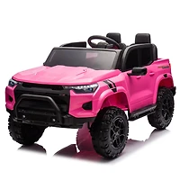 Streamdale Furniture 24V10A Two-seater Kids Ride On Electric Pickup, kids ride on toy W/parents remote control,4WD 800W motors, Two Safety belts, High