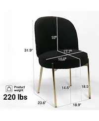Wooden dining chairs set of 2 room chair for kitchen, home, living room,