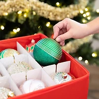 Florida Brands Christmas Ornaments Storage Box to Protect and Store up 54 -4"