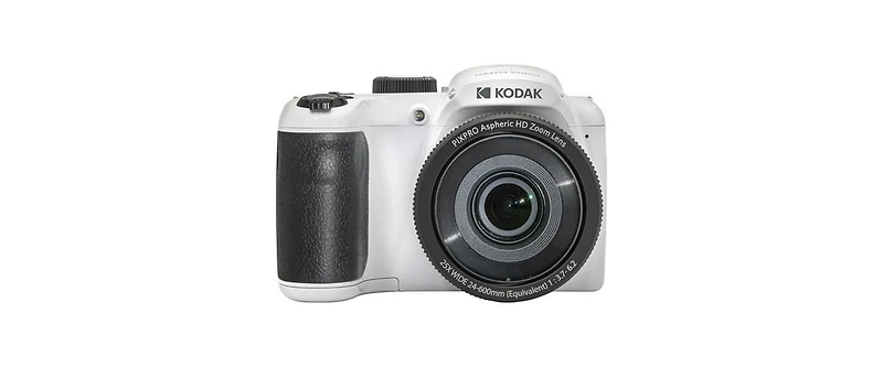 Kodak Pixpro AZ255 Astro Zoom 16MP Digital Camera (White)