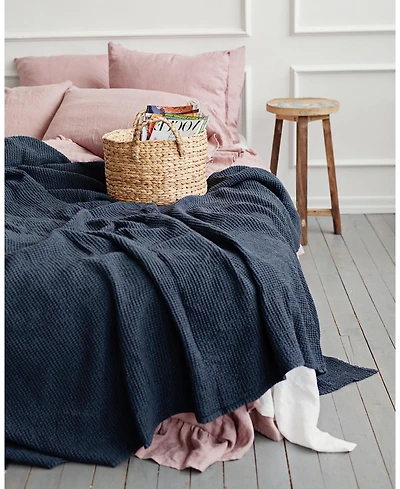 MagicLinen Waffle Blanket