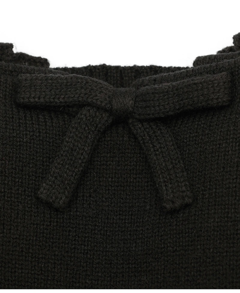 Kate Spade New York Women's Bow Rib Ruana Wrap
