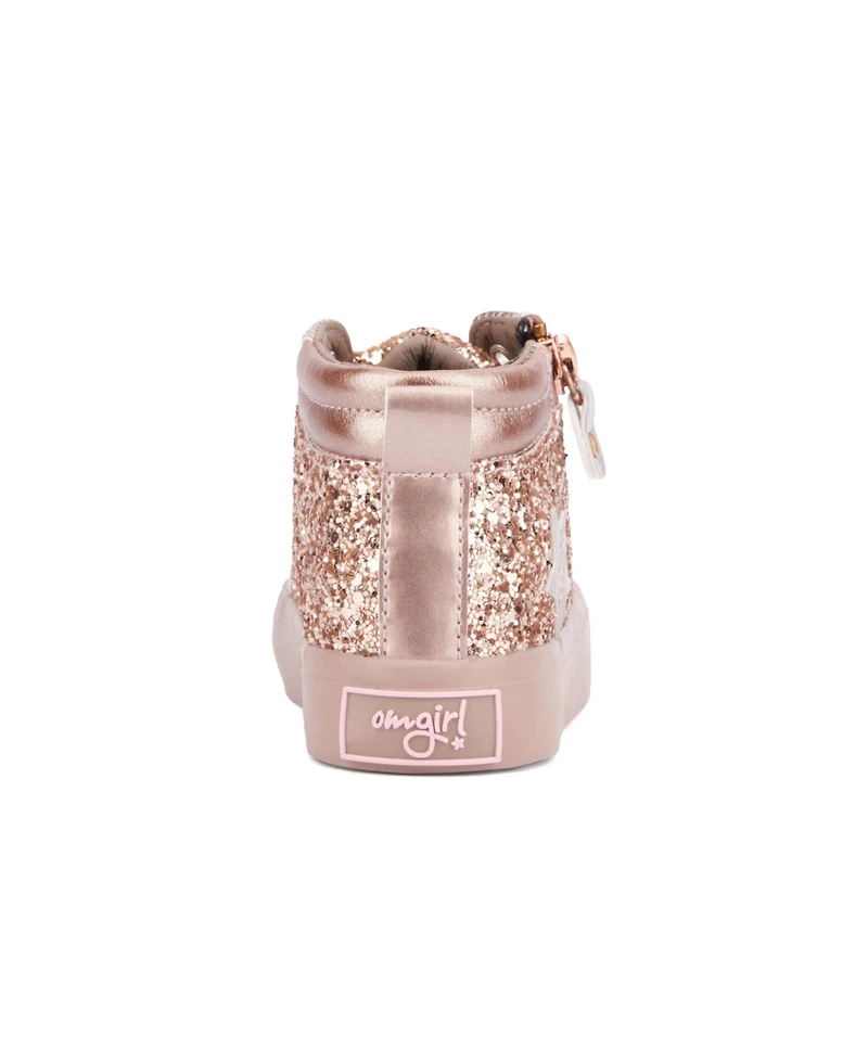 Olivia Miller Big Girls Star High Top Sneakers