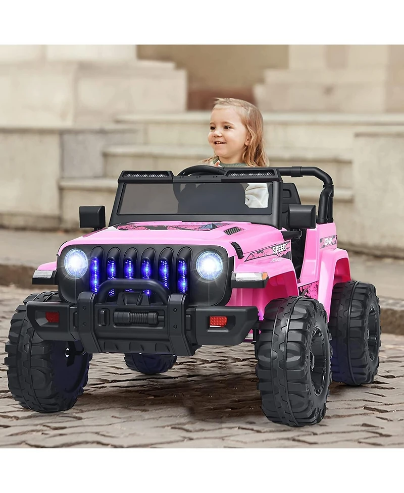 Hongge 12V Kids Ride-on Jeep Car with 2.4 G Remote Control