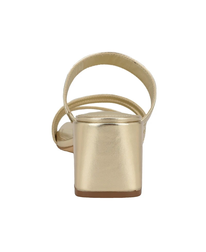 Calvin Klein Women's Pretty Square Toe Dress Sandals