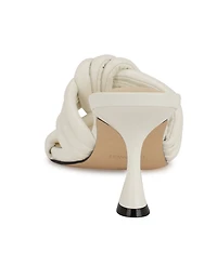 Nine West Women's Norene Slip On Tapered Heel Dress Sandals